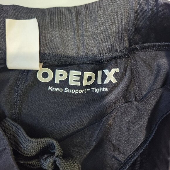 Opedix U1 Knee Support Tights Womens Small Black Skiing Athletic Cropped - Picture 3 of 10